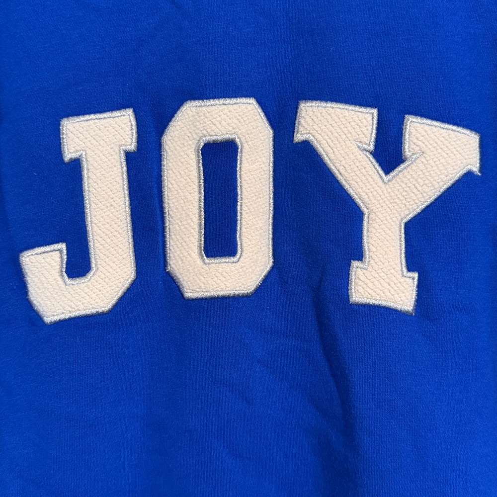 Universal Thread “Joy” Textured Varsity Sweatshirt - image 2